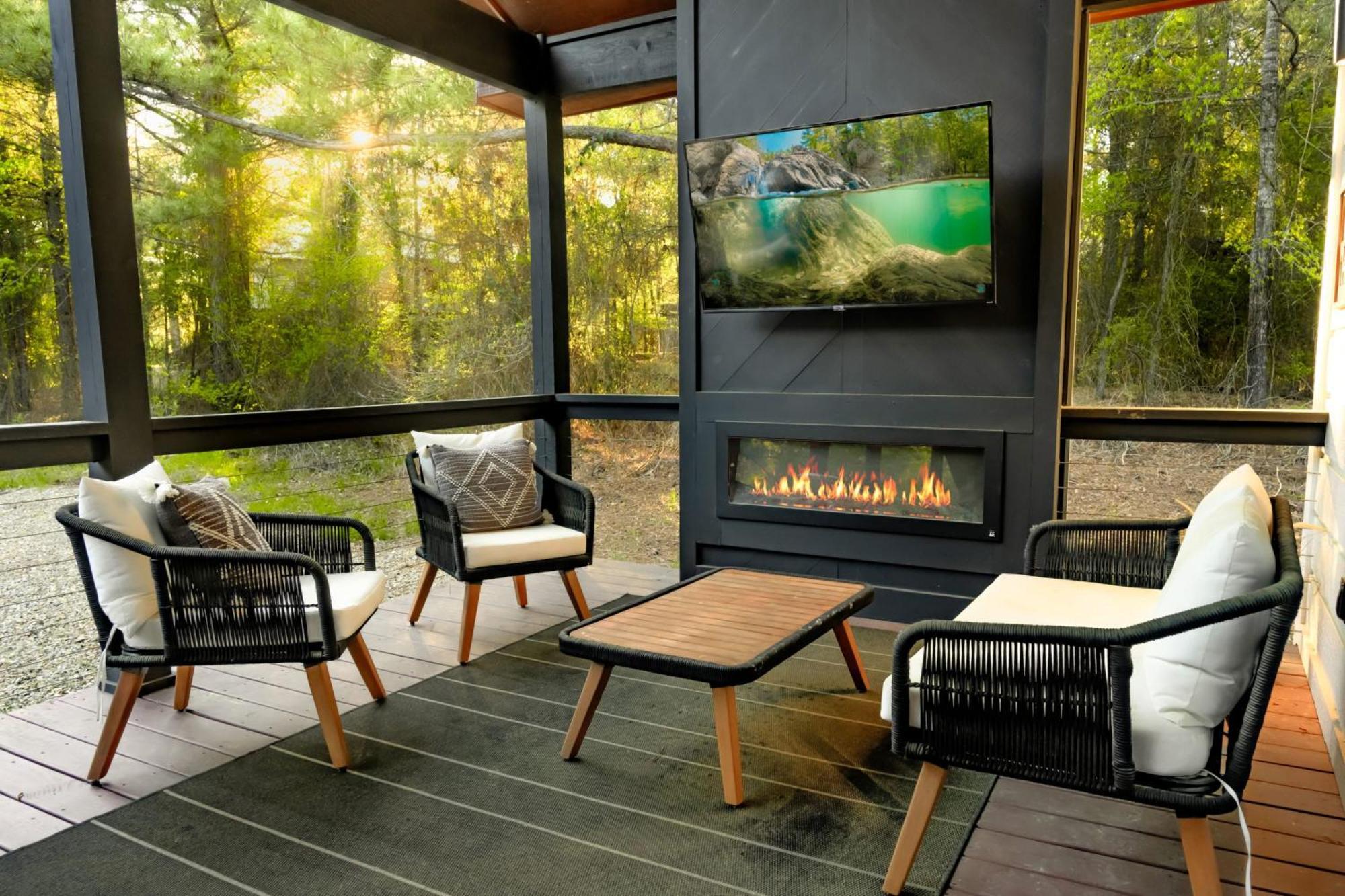New Farmhouse-Chic Cabin With Hot Tub & Firepit Broken Bow Exteriör bild
